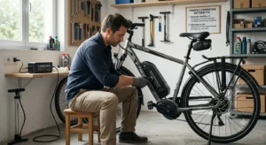 Recharge à domicile de la batterie amovible d'un VTC électrique pour optimiser sa durée de vie