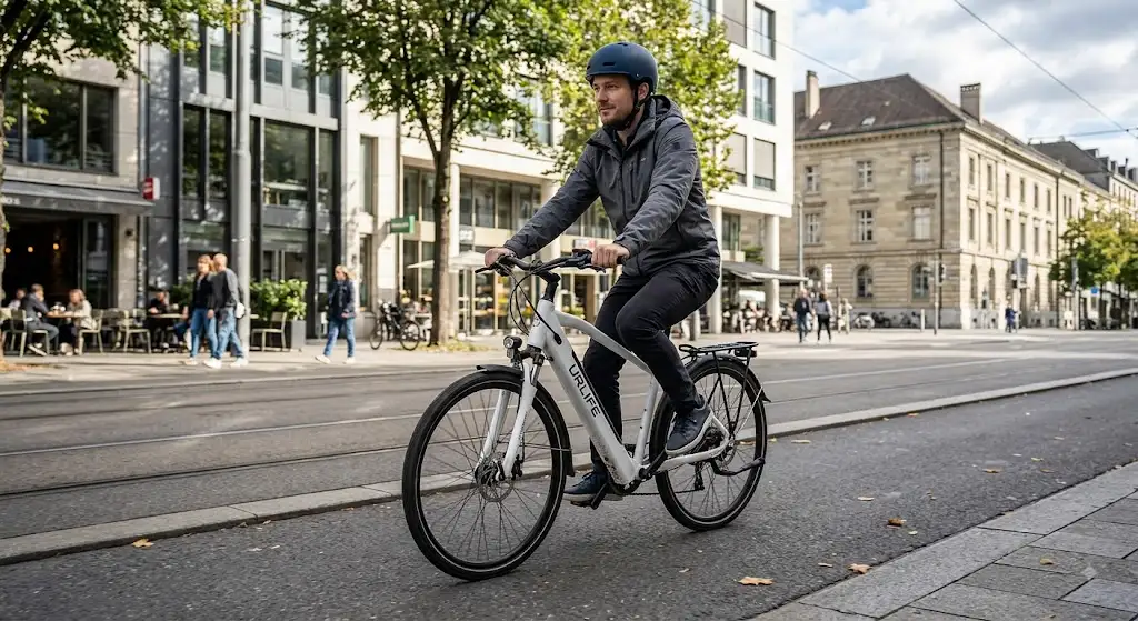 vélo électrique URLIFE avis testé en milieu urbain pour évaluer ses performances et son confort au quotidien