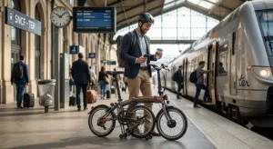Vélo électrique pliant et compact à moins de 2000 euros idéal pour les transports en commun