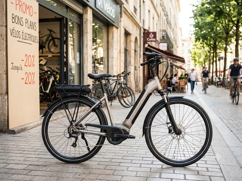 Sélection des meilleurs bons plans vélos électriques urbains en promotion pour les trajets quotidiens